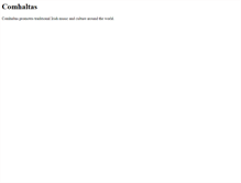 Tablet Screenshot of media.comhaltas.ie